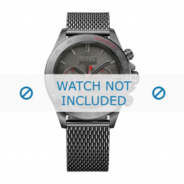 Hugo Boss correa de reloj HB-243-1-34-2927 / HB1513443 Metal Negro