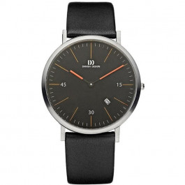 Correa de reloj Danish Design IQ23Q827 Cuero Negro 20mm