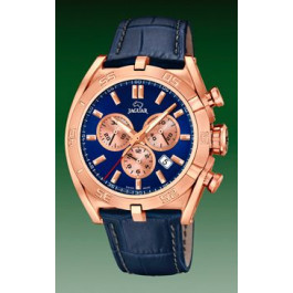 Correa de reloj Jaguar J859-2 Cuero Azul 27mm