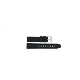 Correa de reloj Universal JD143 Silicona Negro 20mm