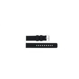 Correa de reloj Universal JD417.01 Silicona Negro 20mm