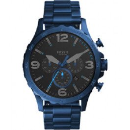 Correa de reloj Fossil JR1530 Acero inoxidable Azul 24mm