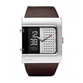 Correa de reloj Fossil JR9387 Cuero Marrón 36mm