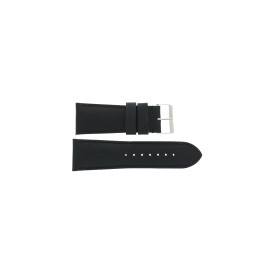 Correa de reloj Universal K122 Cuero Negro 28mm