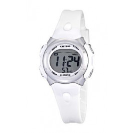 Correa de reloj Calypso K5609-1 Caucho Crema blanca 13mm