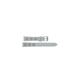 Correa de reloj Calypso K5712/3 Cuero Blanco 14mm