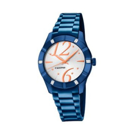 Correa de reloj Calypso K5715-3 / K5715-6 Plástico Azul