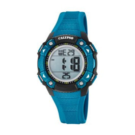 Correa de reloj Calypso K5728-6 Plástico Azul claro