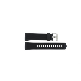 Correa de reloj Reloj inteligente Calypso K8502-4 Caucho Negro 13mm