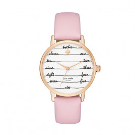 Correa de reloj Kate Spade New York KSW9021 Cuero Rosa 16mm
