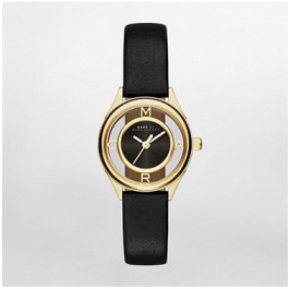 Correa de reloj Marc by Marc Jacobs MBM1381 Cuero Negro 13.5mm