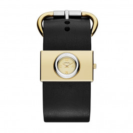 Correa de reloj Marc by Marc Jacobs MBM1394 Cuero Negro 30mm