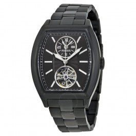 Correa de reloj Fossil ME3050 Acero inoxidable Negro 20mm