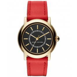 Correa de reloj Marc by Marc Jacobs MJ1452 Cuero Rojo 18mm