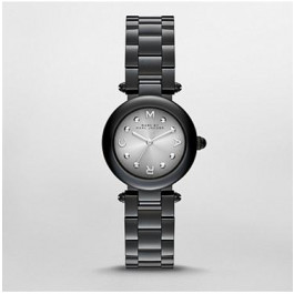 Correa de reloj Marc by Marc Jacobs MJ3453 Silicona Negro 15mm