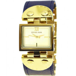 Correa de reloj Michael Kors MK2366 Cuero Azul 26mm