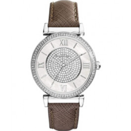 Correa de reloj Michael Kors MK2377 Cuero Gris 18mm
