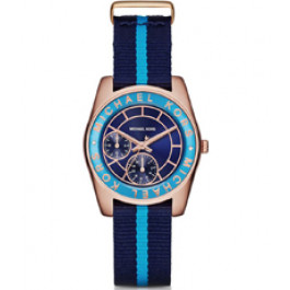 Correa de reloj Michael Kors MK2402 Textil Azul 16mm