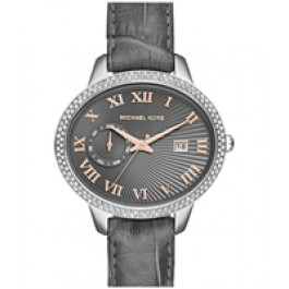 Correa de reloj Michael Kors MK2427 Cuero Gris 18mm