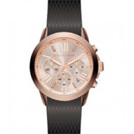 Correa de reloj Michael Kors MK2557 Silicona Negro 20mm