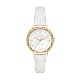 Correa de reloj Michael Kors MK2662 Cuero Blanco 14mm