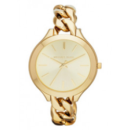 Correa de reloj (Combinación de correa + caja) Michael Kors MK3222 Acero Chapado en oro 14mm