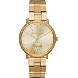 Correa de reloj Michael Kors MK3500 Acero Chapado en oro 18mm