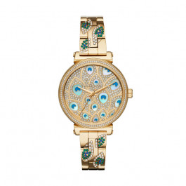 Correa de reloj Michael Kors MK3945 Acero Chapado en oro 14mm