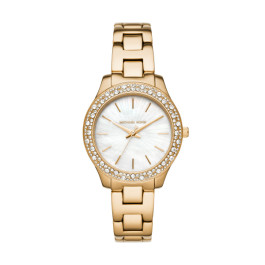 Correa de reloj Michael Kors MK4555 Acero Chapado en oro