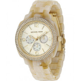 Correa de reloj Michael Kors MK5087 Plástico Beige 18mm