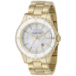 Correa de reloj Michael Kors MK5174 Acero inoxidable Chapado en oro 20mm