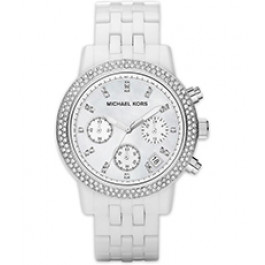 Correa de reloj Michael Kors MK5526 Plástico Blanco 18mm