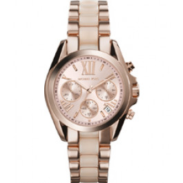 Correa de reloj Michael Kors MK6066 Acero inoxidable Rosado 18mm