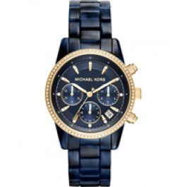 Correa de reloj Michael Kors MK6278 Plástico Azul 18mm
