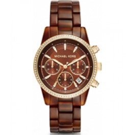 Correa de reloj Michael Kors MK6279 Plástico Marrón 18mm