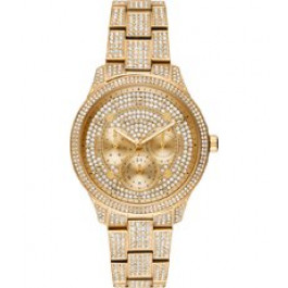 Correa de reloj Michael Kors MK6627 Acero inoxidable Chapado en oro 18mm