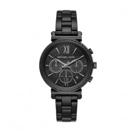 Correa de reloj Michael Kors MK6632 Acero Negro 16mm