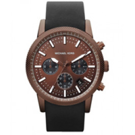 Correa de reloj Michael Kors MK8285 Silicona Negro 22mm