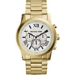 Correa de reloj Michael Kors MK8345 Acero Chapado en oro 22mm