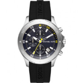 Correa de reloj Michael Kors MK8567 Silicona Negro 22mm