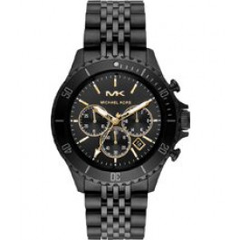 Correa de reloj Michael Kors MK8750 Acero inoxidable Negro 22mm