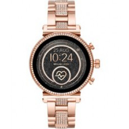 Correa de reloj Michael Kors MKT5066 Acero inoxidable Rosado 18mm