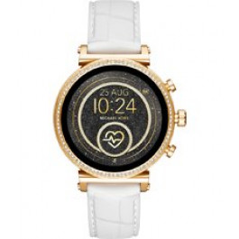 Correa de reloj Michael Kors MKT5067 Silicona Blanco 18mm
