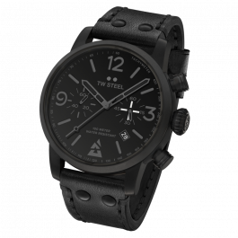 Correa de reloj TW Steel MS99 Cuero Negro