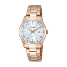 Correa de reloj Pulsar VJ22-X167 / PH7370X1 / PQN005X Acero inoxidable Rosado