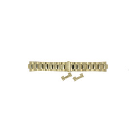 Correa de reloj Pulsar PT3720X1 / VD53-X202 / PHA082X Acero Chapado en oro 22mm