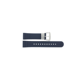 Correa de reloj Seiko 4R35-03W0 / SRPF79K1 / R03K011J0 Caucho Azul 22mm