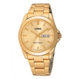 Lorus correa de reloj RJ608AX9 / VJ33 X001 / RB468X Metal Chapado en oro 20mm