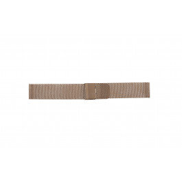 Correa de reloj Universal 22-2.5-ROSÉ Milanesa Rosado 22mm