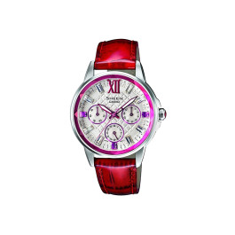 Correa de reloj Casio SHE-3029L-7A2 / 10458479 Plástico Rojo 16mm